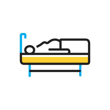 Geçmek için çok renkli simge 