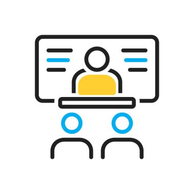 Fakülte için çok renkli simge 