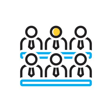 Dolap için çok renkli simge 