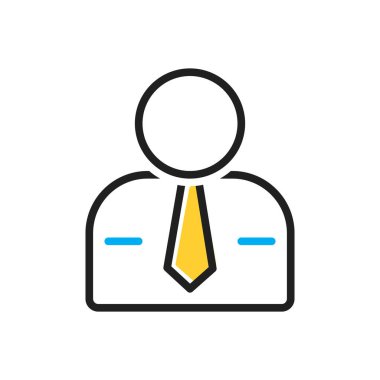 Erkekler için çok renkli simge