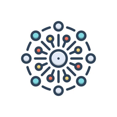 Bağlantı için renk resmetme simgesi