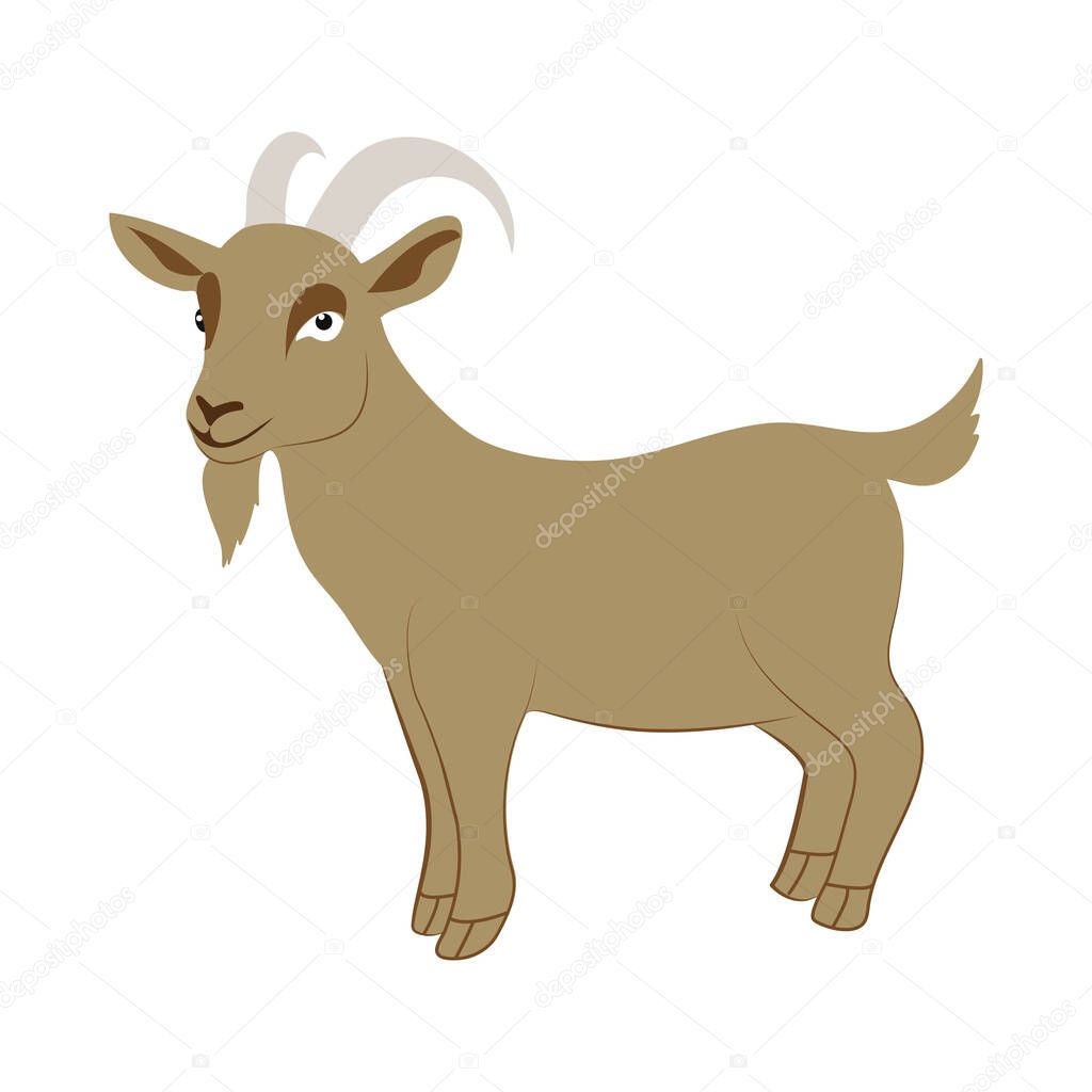 Color icon for goat