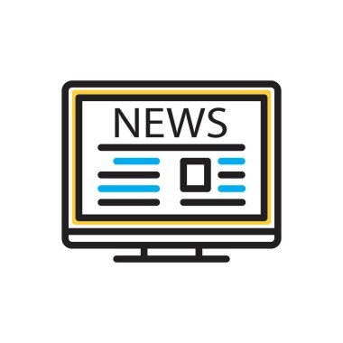 Başlık için çok renkli simge