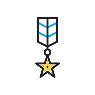 Gaziler için çok renkli simge 