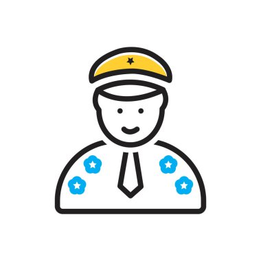 Genel için çok renkli simge 