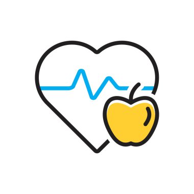 Multi color icon for healthy 