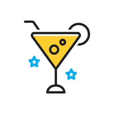 Martini için çok renkli simge