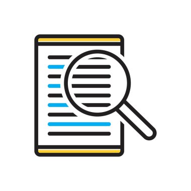 Görünüm için çok renkli simge 