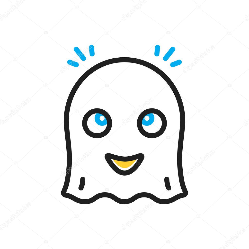 Multi color icon for ghost