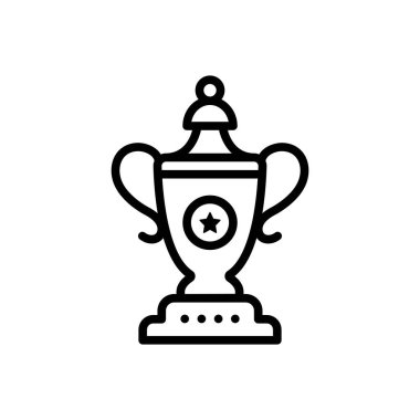 Siyah çizgi simgesini Ödülü 