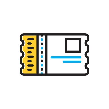 Geçiş için çok renkli simge 