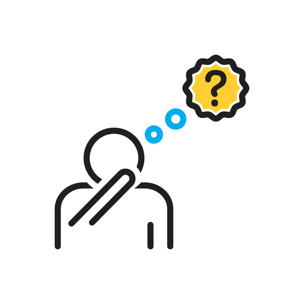 Multi color icon for reasonable 