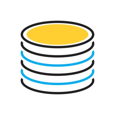 Katman için çok renkli simge 