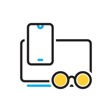 Kullanışlı için çok renkli simge 