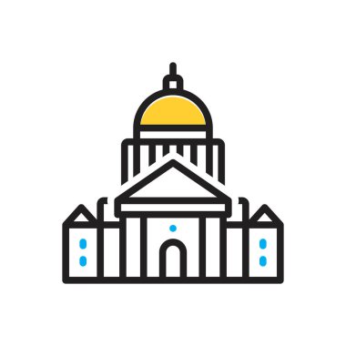 Federal için çoklu renk simgesi 