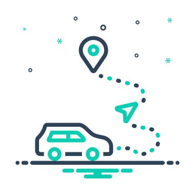 GPS konumu için simgeyi karıştır