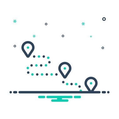 GPS konumu için simgeyi karıştır