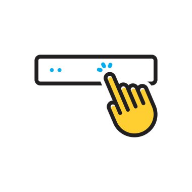 Multi color icon for here 