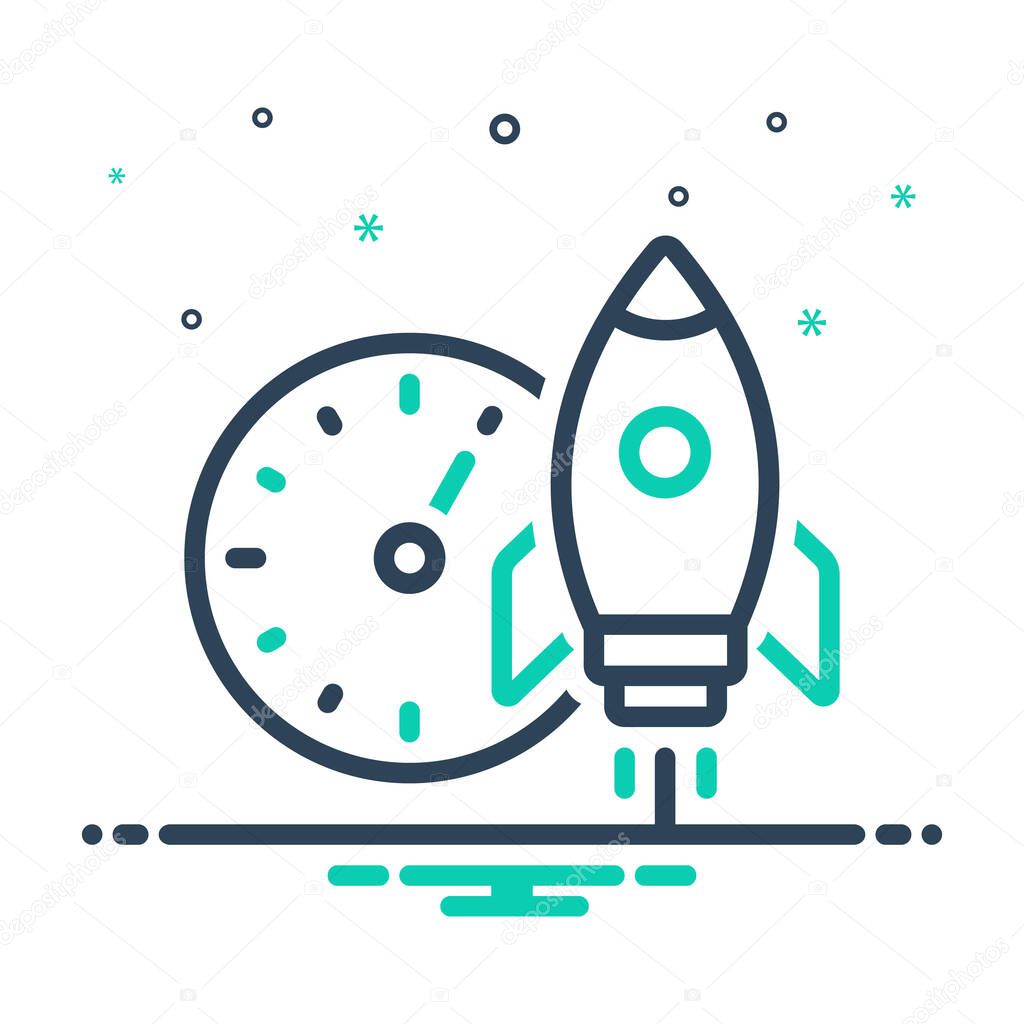 Mix icon for velocity