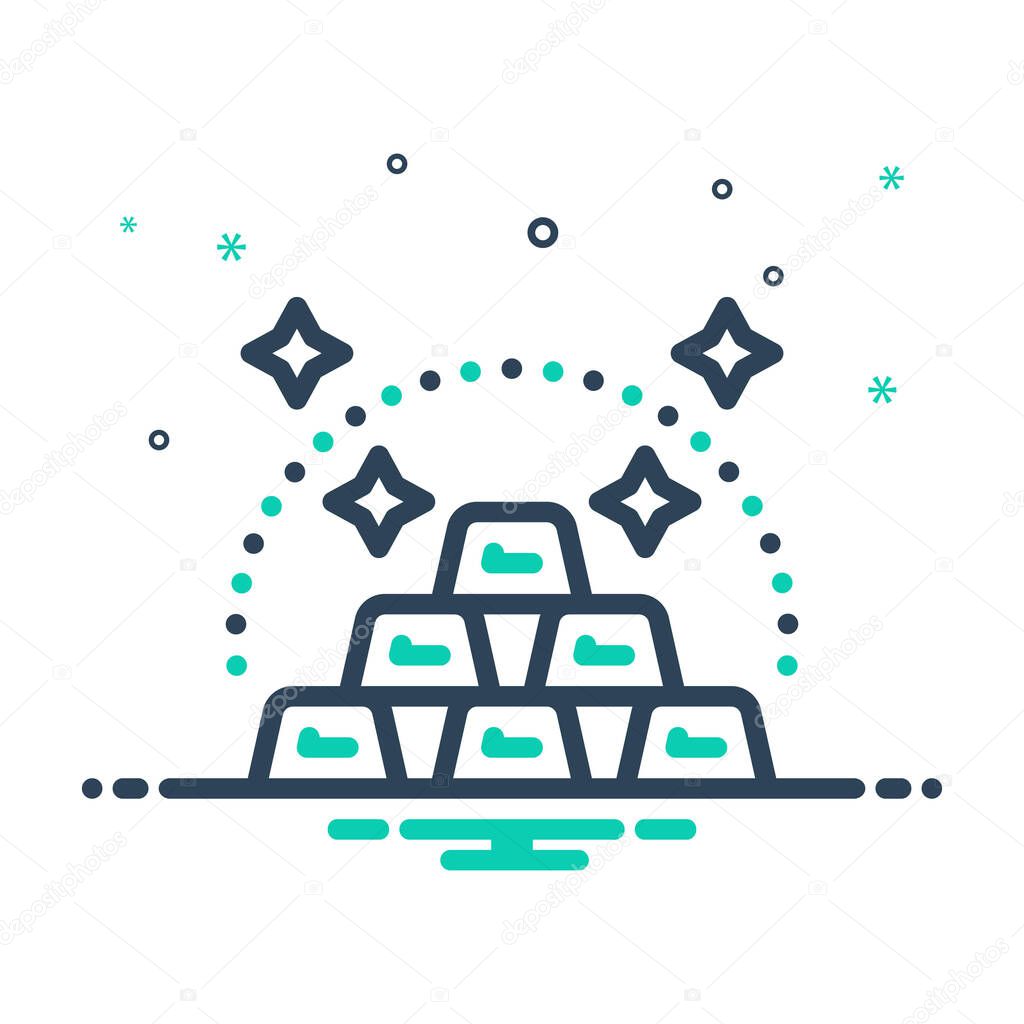 Mix icon for slow gold