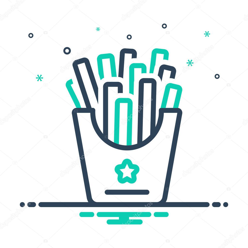Mix icon for fries