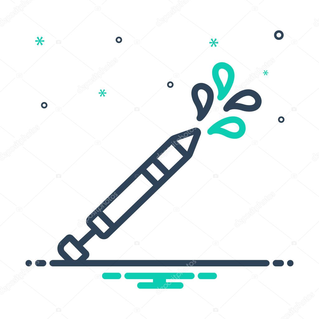 Mix icon for pichkari