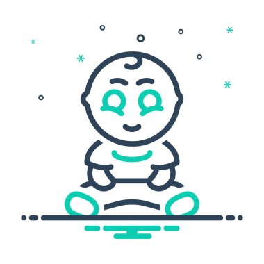 Bebek için simgeyi karıştır 