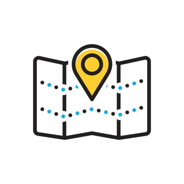 Bölge için çoklu renk simgesi 