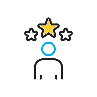 Altın için çok renkli simge 