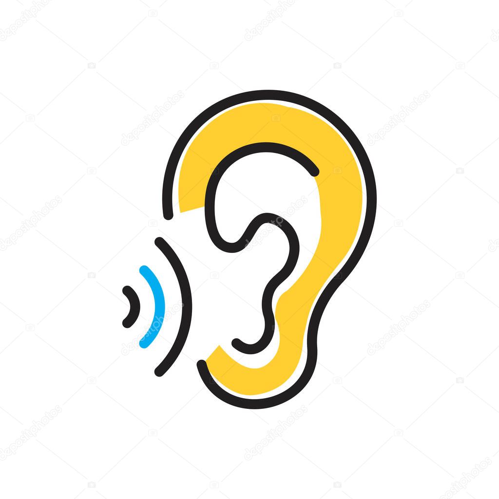 Multi color icon for whisper