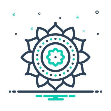 Rangoli için simgeyi karıştır 