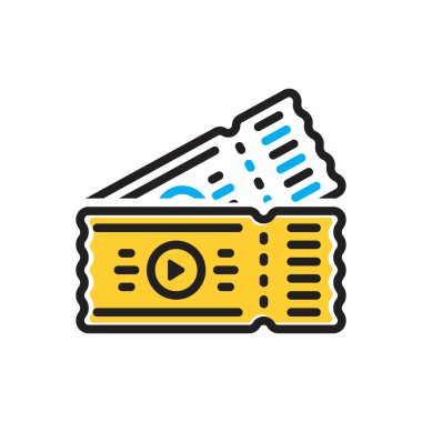 Kabul için çok renkli simge