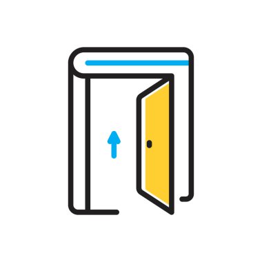 Giriş için çok renkli simge 