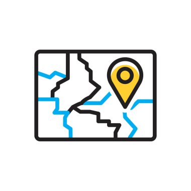 Bölge için çoklu renk simgesi