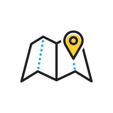 Bölge için çoklu renk simgesi 