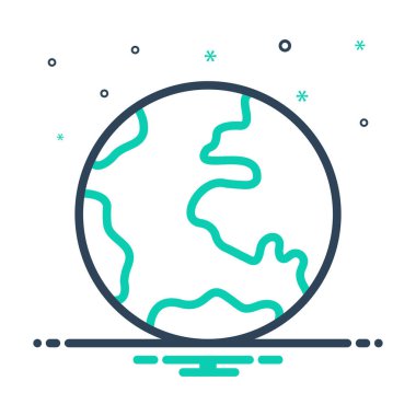 Dünya için simgeyi karıştır 