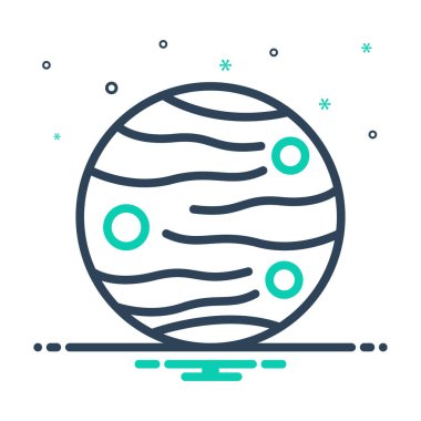 Neptün için simgeyi karıştır 