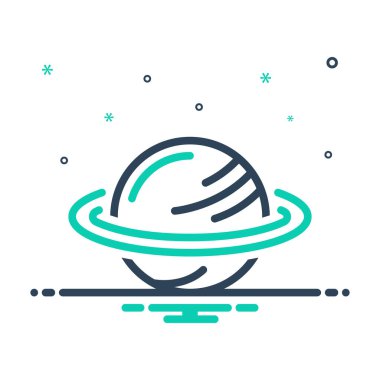 Satürn için simgeyi karıştır