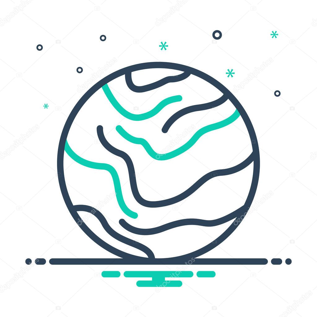 Mix icon for pluto