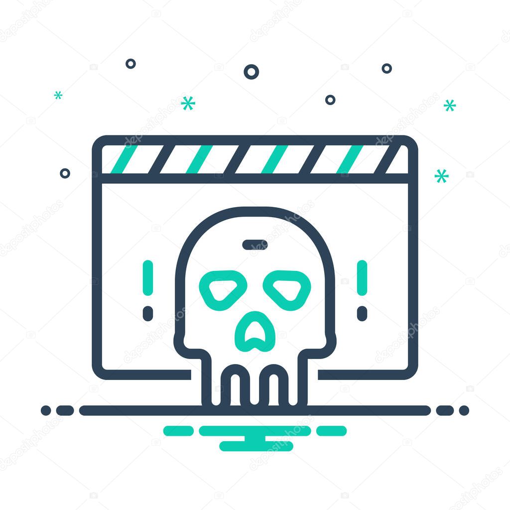 Mix icon for horror