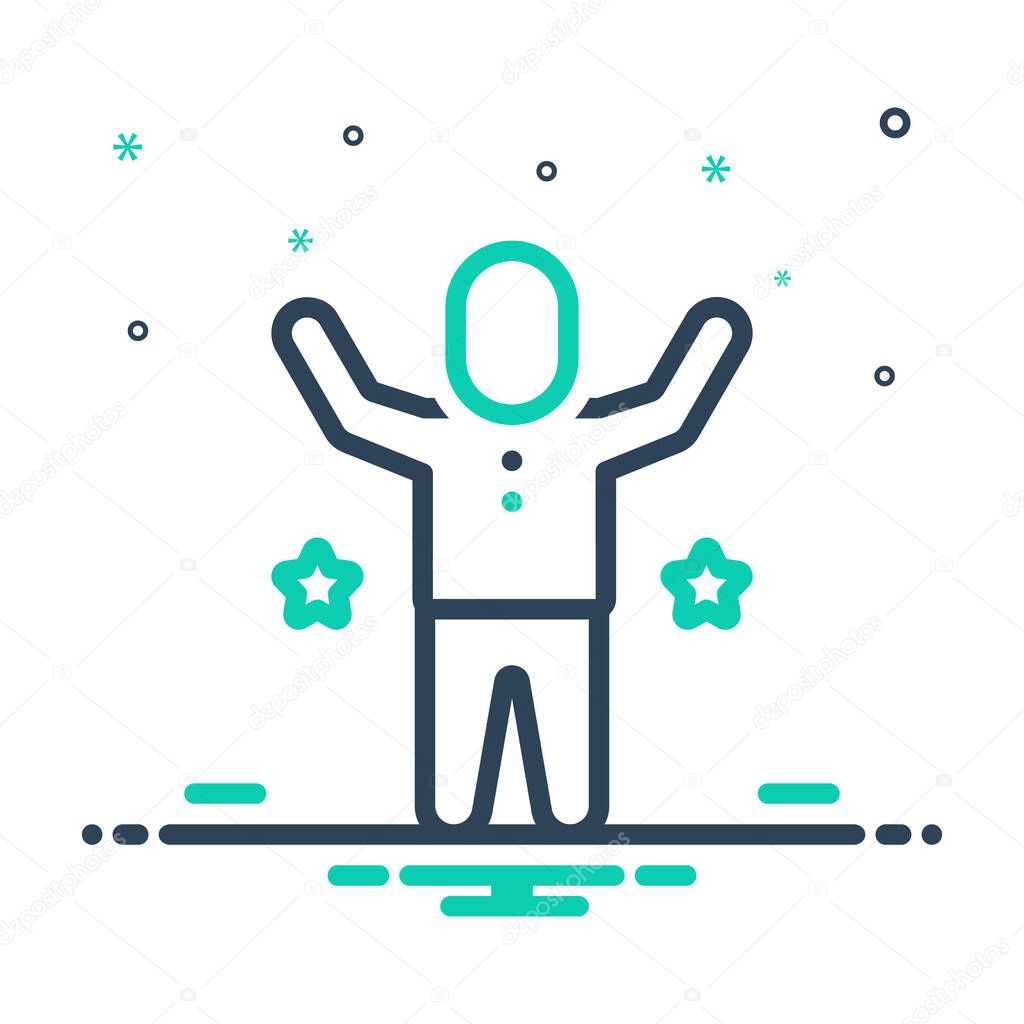 Mix icon for toddler