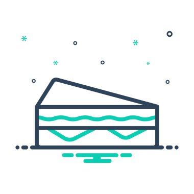 Sandviç için simgeyi karıştır