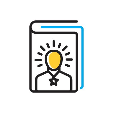 Bilgelik için çok renkli simge