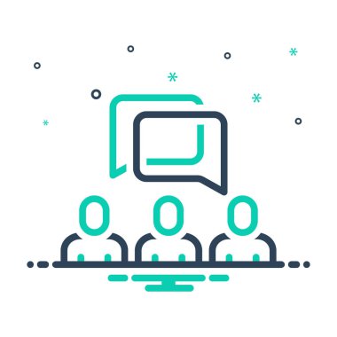 Tartışmak için simgeyi karıştır 