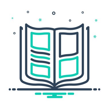 Mix icon for magazine 