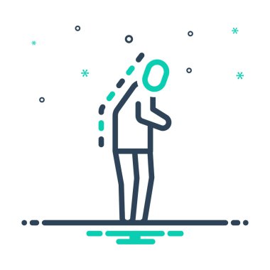 Duruş için simgeyi karıştır 