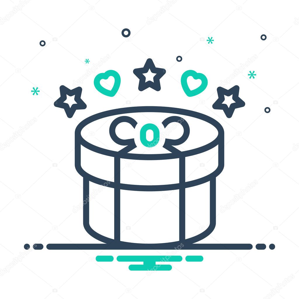Mix icon for present