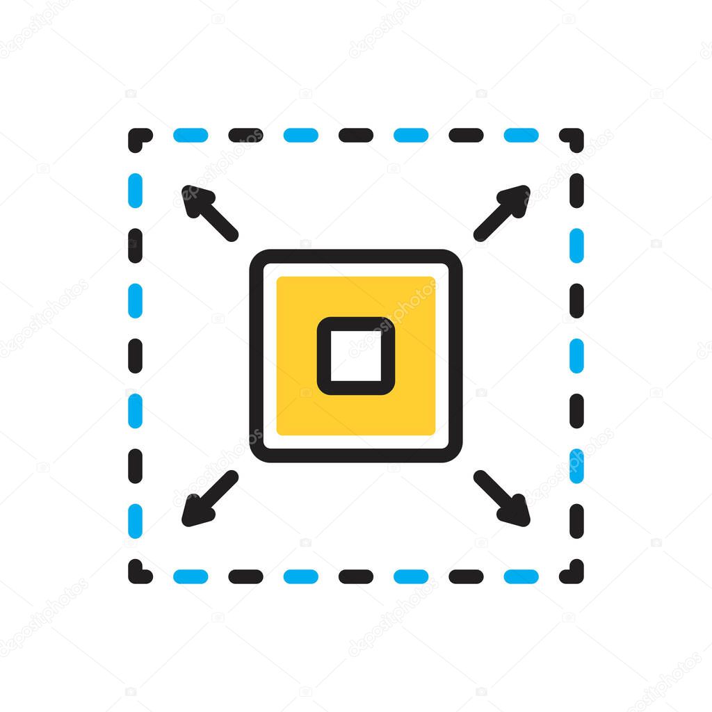 Multi color icon for enhance