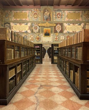 Archiginnasio library, Bologna, Italy