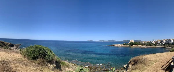 Coastal View Alghero Sardinia Italy — Stock Photo, Image